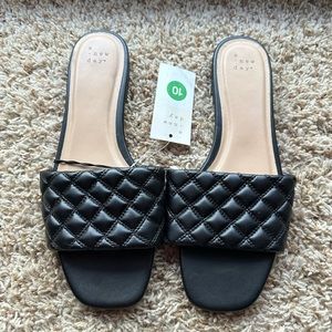 Brand New w/ Tags And A New Day Black Sandals